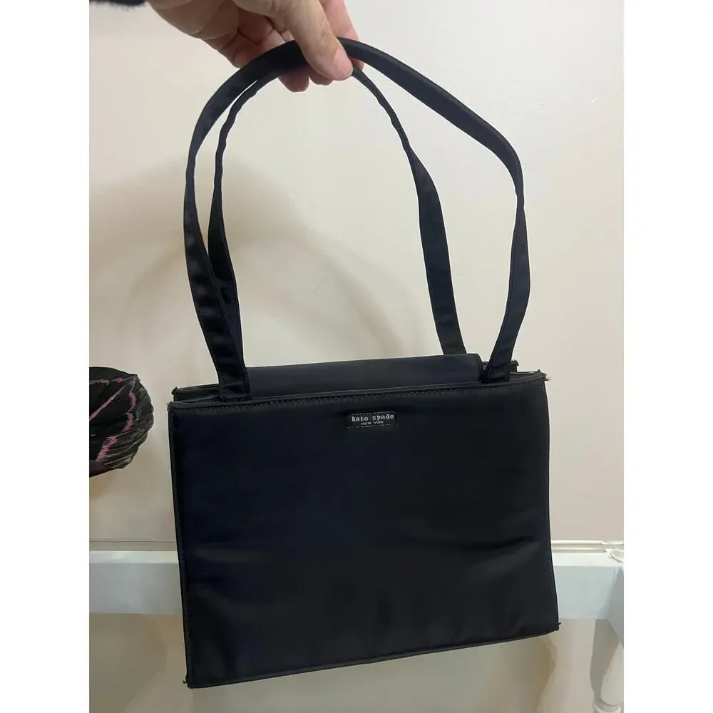 Y2K Kate Spade Nylon Black Bag